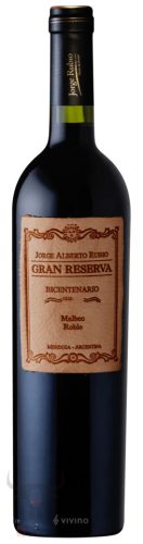 Jorge Rubio Gran Reserva Malbec