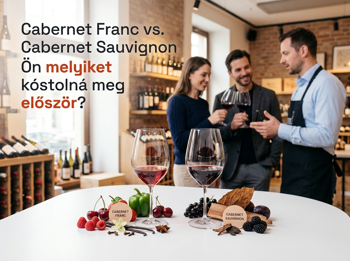 Cabernet Franc vs. Cabernet Sauvignon: mi a különbség?
